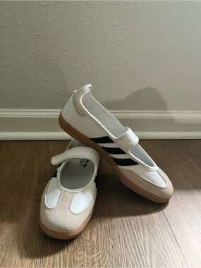adidas Samba Jane White Black Gum (Women's)